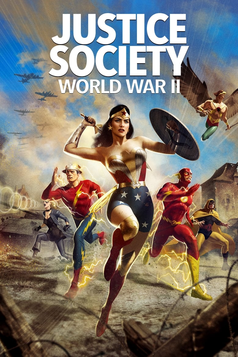 فيلم Justice Society: World War II 2021 مترجم